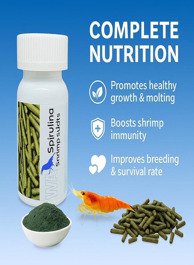 VAYINATO Wa Shrimp Sticks 15G Sinking Type Food Stick For Shrimps(Organic Spirulina Algae) - Image 4